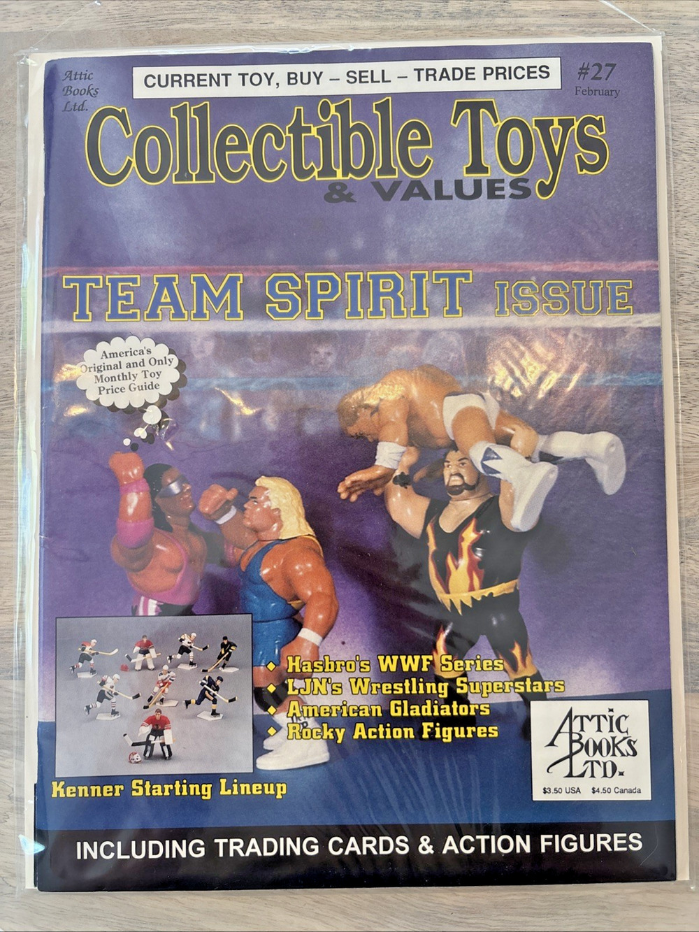Collectible Toys & Values #27 Feb 1994 WWF